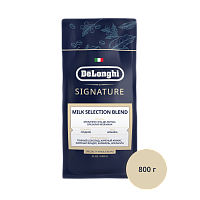 DeLonghi Кофе в зернах Milk Selection Blend 800 г